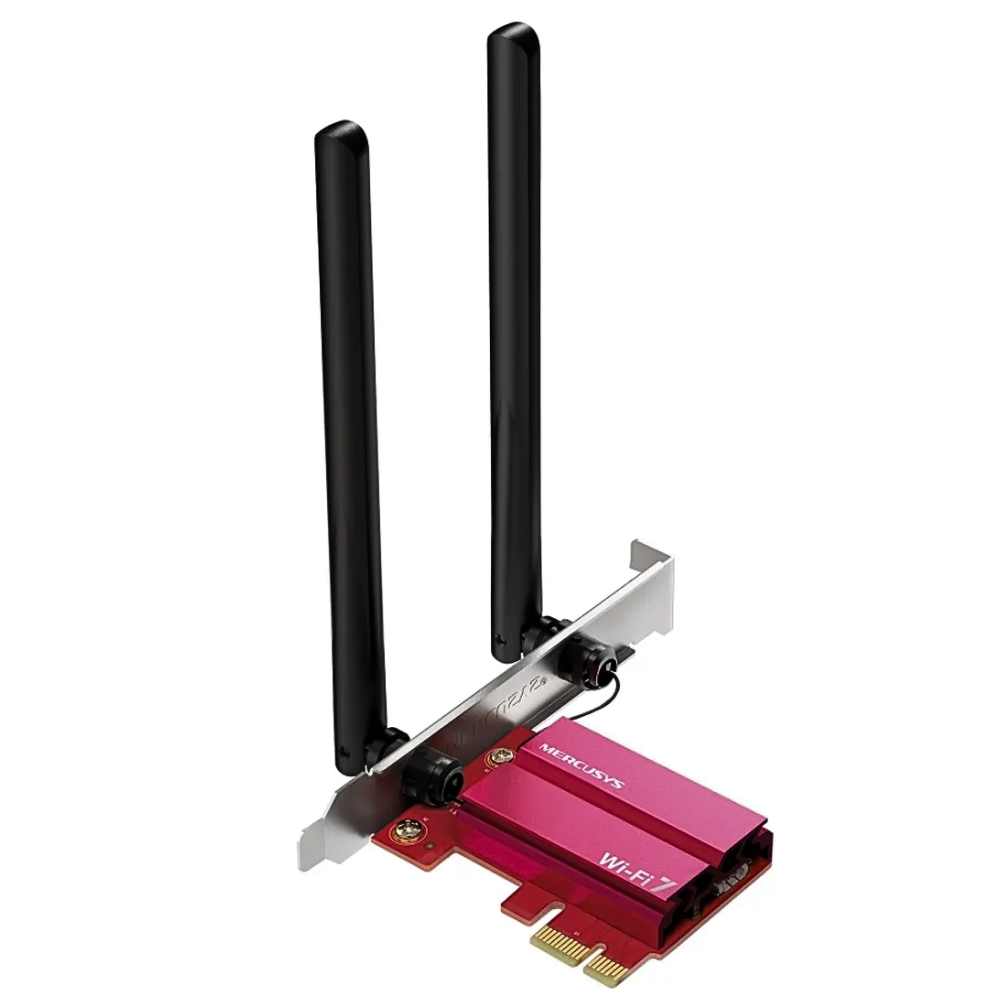 ADAPTADOR MERCUSYS (MA37BE) PCIE WIFI 7 BE6500 BLUETOOTH 5.4